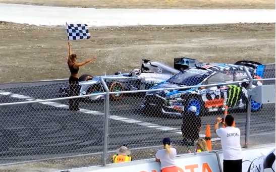 Ken Block Vs Lewis Hamilton