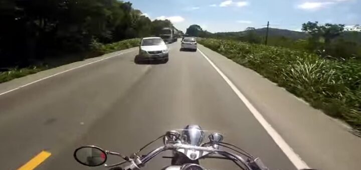 motociclista quase morre