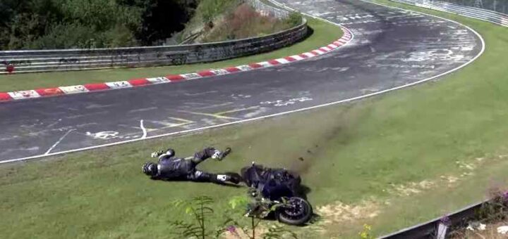 bike-crash-Nürburgring